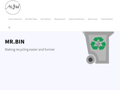 Mr. Bin homepage