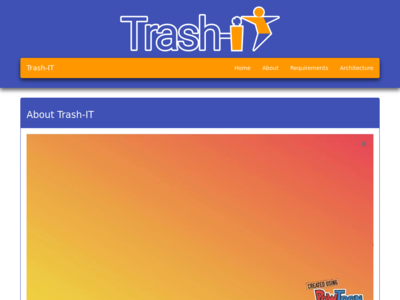 Trash-IT homepage